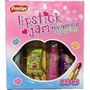 Желе Джем "Помада Lipstick Jam" + вибухова карамель11 гр 20 шт/блок